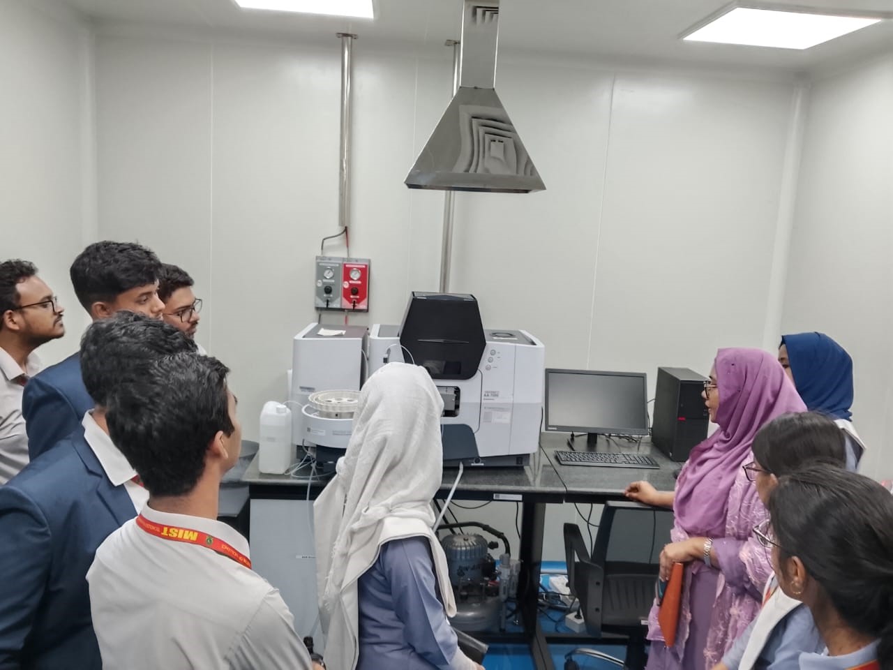 One-day industrial visit at ANC Medical Device BD Ltd.